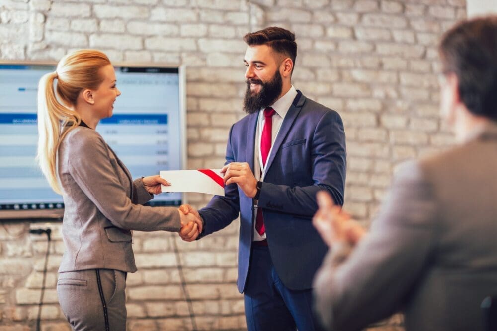 Business People Handshake